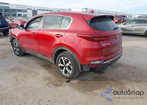2020 Kia Sportage Lx z USA, uszkodzony, nr VIN KNDPM3AC9L7836317